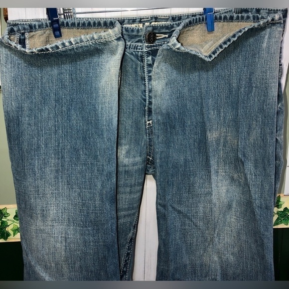 👻Affliction American Custom distressed denim jeans - Picture 6 of 16